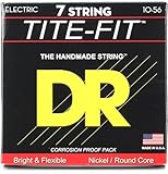 DR Strings Tite Fit Electric Round Core 7 String 10-56