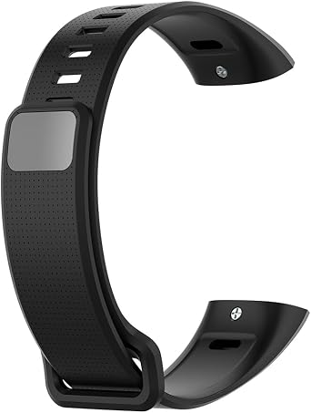 Silicone Smart Watch Strap Adjustable Universal Smartwatch Belt Waterproof Smart Watch Bands for Huawei Band 2/Band 2 Pro