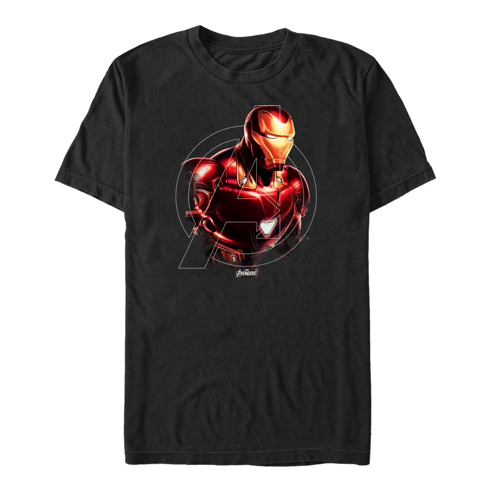 Iron Hero Bisiklet Yaka T-Shirt Tişört Erkek