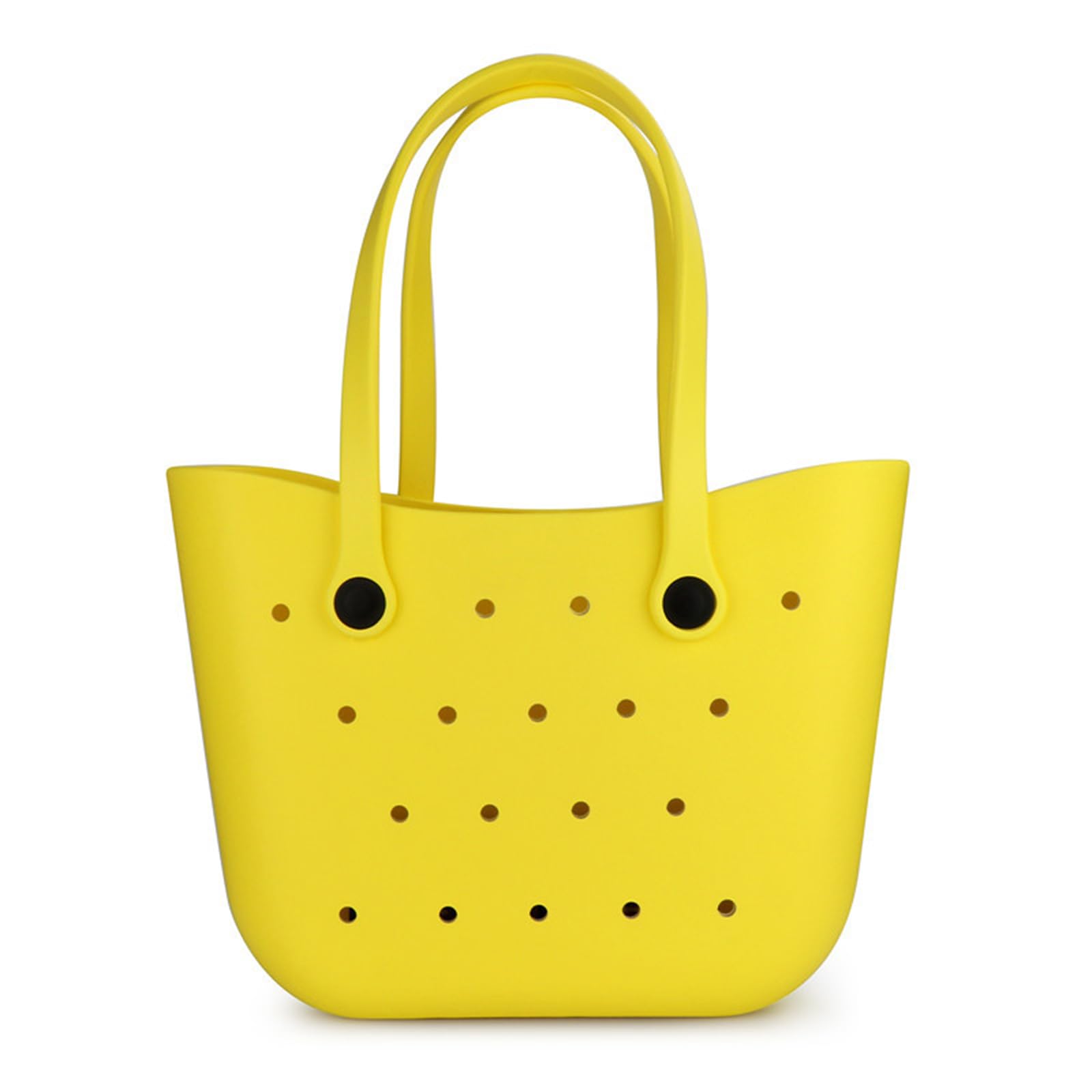 ForraderBolsa de playa de goma, impermeable, grande, cesta de almacenamiento de playa, bolsa de viaje con abertura para deportes, mercado de playa