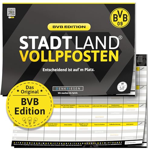 DENKRIESEN - Stadt Land VOLLPFOSTEN® - BVB Edition - 'Entscheidend...