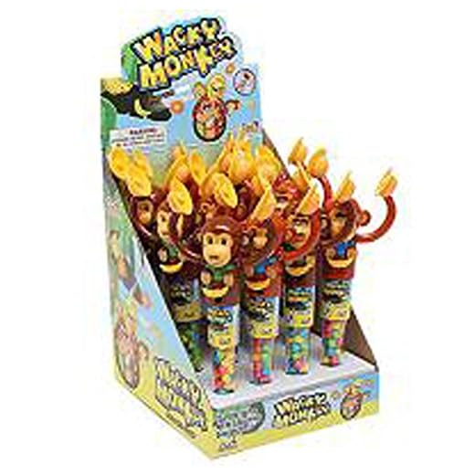 Kidsmania Wacky Monkey, 12 Count (SUGAR CANDY - NOVELTIES/KIDS)