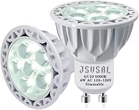 Vista 14 de Bombilla LED MR16 (base GU10), regulable, 120 voltios, verde, 6 vatios (equivalente a 50 vatios), carcasa de aluminio, bombilla LED MR16 de 40