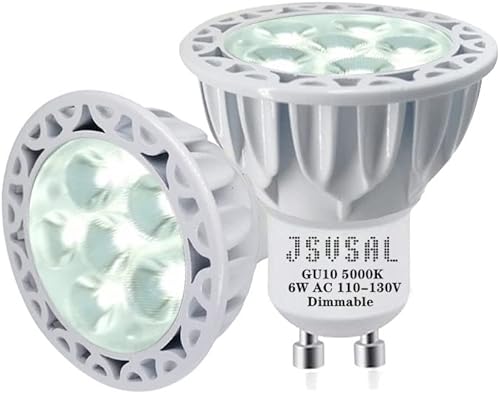 Miniatura 14 de Bombilla LED MR16 (base GU10), regulable, 120 voltios, verde, 6 vatios (equivalente a 50 vatios), carcasa de aluminio, bombilla LED MR16 de 40