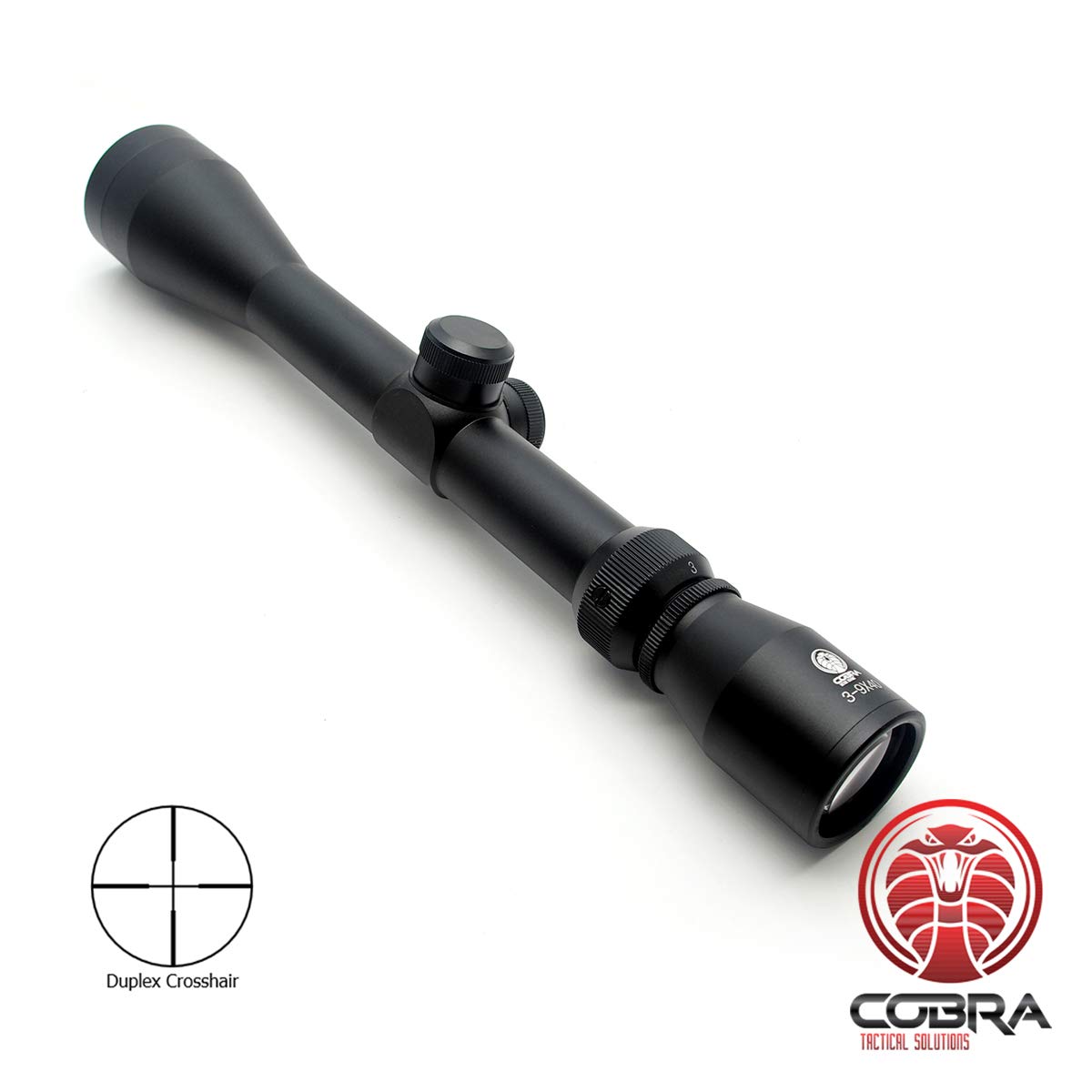 3-9x40 Zielfernrohr Mit Leuchtabsehen – Für Luftgewehr, Softair & Co2-Waffen, 11-13mm Schiene 3-9x40 Zielfernrohr Mit Leuchtabsehen – Für Luftgewehr, Softair & Co2-Waffen, 11-13mm Schiene