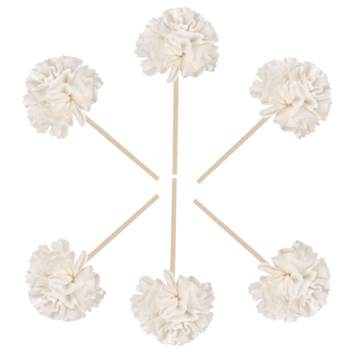 YARNOW 30pièces Bâtonnets Diffuseurs De Parfum Fleurs Artificielles Bâtonnets De Diffusion pour Aromathérapie avec Design Élégant Et Chic