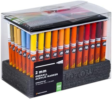 Molotow One4All 127HS - Juego completo de rotuladores acrílicos (...