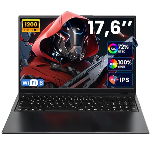 jumper 2025 Laptop 17,6 Zoll IPS 1920X1200, N95...