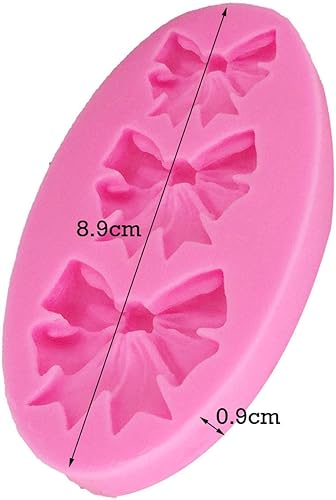 Miniatura 7 de Molde de silicona para muchos arcos, arcilla polimérica, fondant, azúcar, manualidades, manualidades, bricolaje, caja fuerte para tartas, 5 unidades