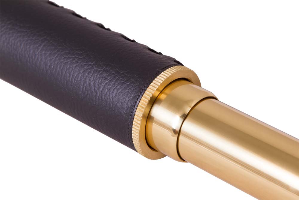 Catalejo Levenhuk Spyglass SG2 Antique con Estuche de Madera; Proporciona Imágenes Nítidas y Brillantes de Objetos Distantes