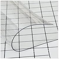 Hule PVC Transparente Impermeable Mantel Antimanchas Mesa Cocina Y Mesa Comedor 60 Micrones Medida 140x200 Cm