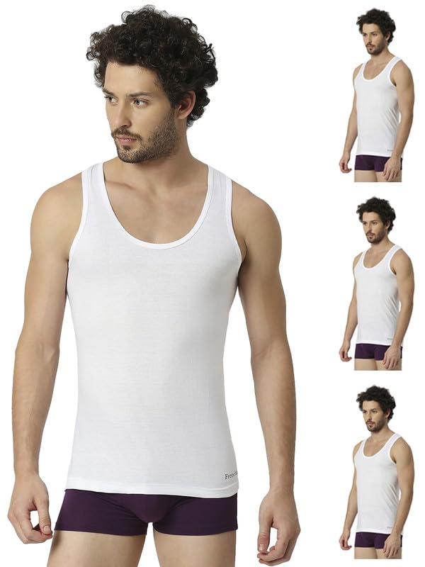 vip Frenchie Oxy Round Neck Men's Cotton Regular Fit Vest-picture-24