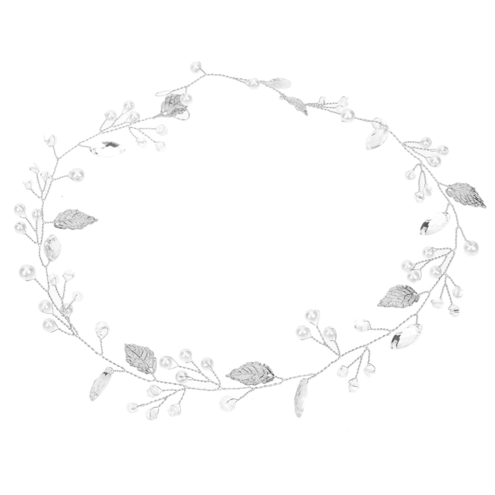 Veli per spose Fasce per Capelli da Sposa Fascia per Capelli con Strass Pezzi per Capelli per Donne Gioielli per Capelli per trecce Copricapo da Sposa Fascia per Capelli
