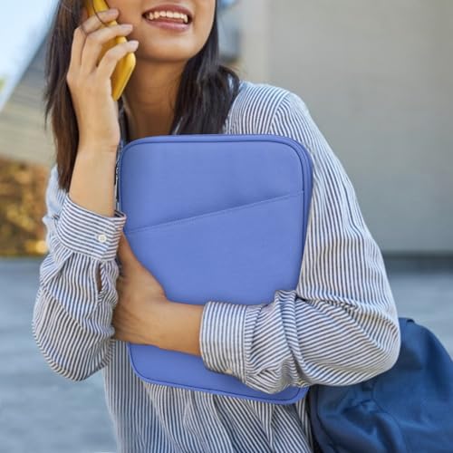 Image of Dadanism 9-11 inch Tablet Sleeve Bag Carrying Case for iPad (A16) 11th Gen 11 inch, iPad 10th Gen 10.9 inch Air 5 /4, iPad Air M4 /Pro 11 inch, iPad 9 /8 /7th, Galaxy Tab A11+ Plus 11 inch, Remarkable 2 10.3 inch, Periwinkle