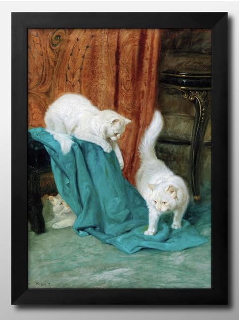 Amazon.co.jp: アルトゥール ヘイヤー Cats_Playing A3 サイズ 