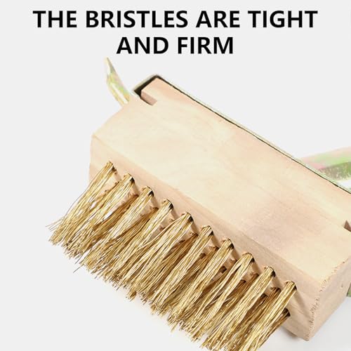 Brosse de désherbage acier inoxydable réglable avec tête interchangeable