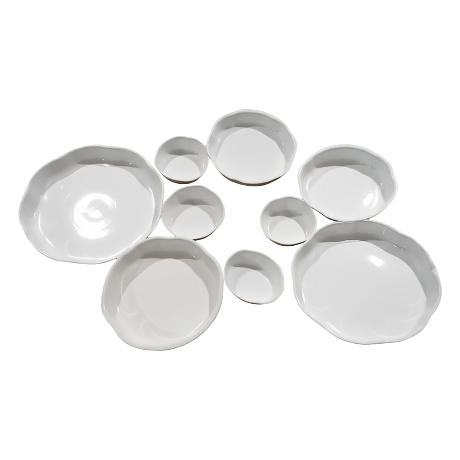 Ciotole da portata – a griglie per la decorazione della casa, vassoi per snack, per sala da pranzo, feste, matrimoni, snack, patatine, frutta, caramelle, pasti, antipasti