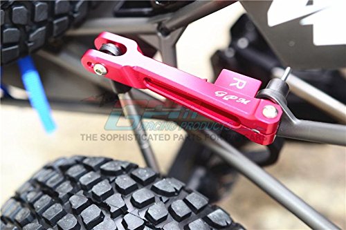 Gpm For Traxxas Unlimited Desert Racer 4X4 (#85076-4) Upgrade Parts Aluminum Front & Rear Sway Bar & Stainless Steel Linkage - 8Pc Set Orange #TOP3