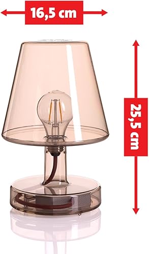 Miniatura 6 de Fatboy Transloetje - Lámpara de mesa LED portátil recargable, color marrón