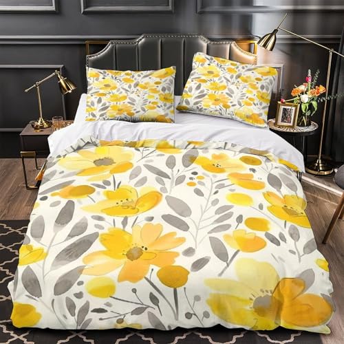 Housse de couette loup 260x220 fermeture éclair facile à enfiler - 2