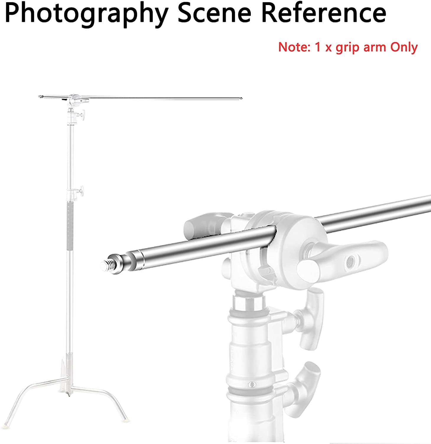 Tête De Balle 360°Rotatif Ball Head Adaptateur Rotule Ball Tête Vis 3-8