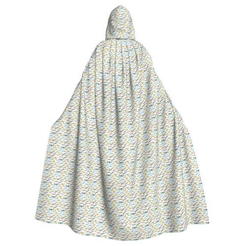 Cape à capuche libellule pour réussir votre costume de carnaval simplement