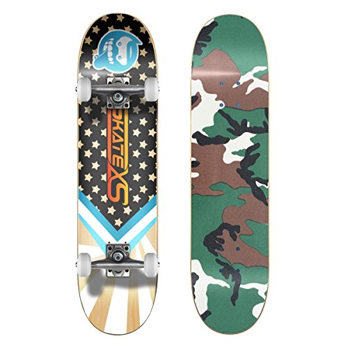 SkateXS Beginner Starboard Street Skateboard