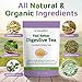 Calming Blends - Feel Better Digestive Tea - Loose Leaf Tea - Organic Herbal Teas