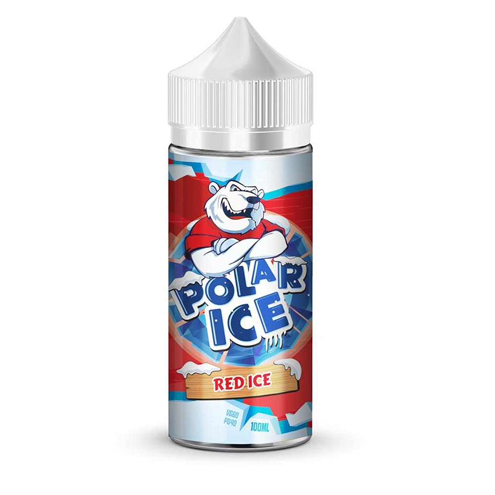 100ML Red Cherry Menthol Aniseed Vape e-Liquid Polar Ice E-Juice Liquid No Nicotine Vape Electronic Cigarette e-cigs e-Shisha e-Liquid