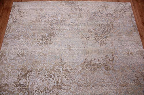 ETFA - Moderner Orientteppich Agra Luxury - Beige/Silber - 367x273 cm - LAGERVERKAUF – Bild 4