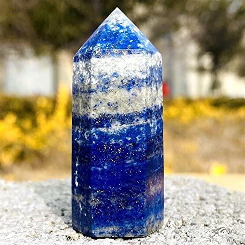 Pagode en lapis-lazuli de qualité supérieure, bel objet déco authentique - 4