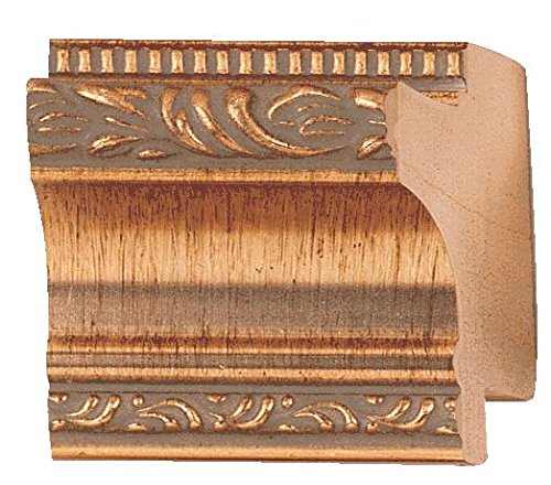 CountryArtHouse Picture Frame Moulding (Wood) 100ft bundle - Traditional Antique Gold Finish - 2