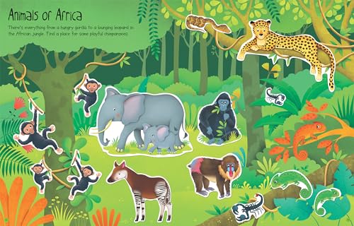 First Sticker Book Jungle (First Sticker Books)