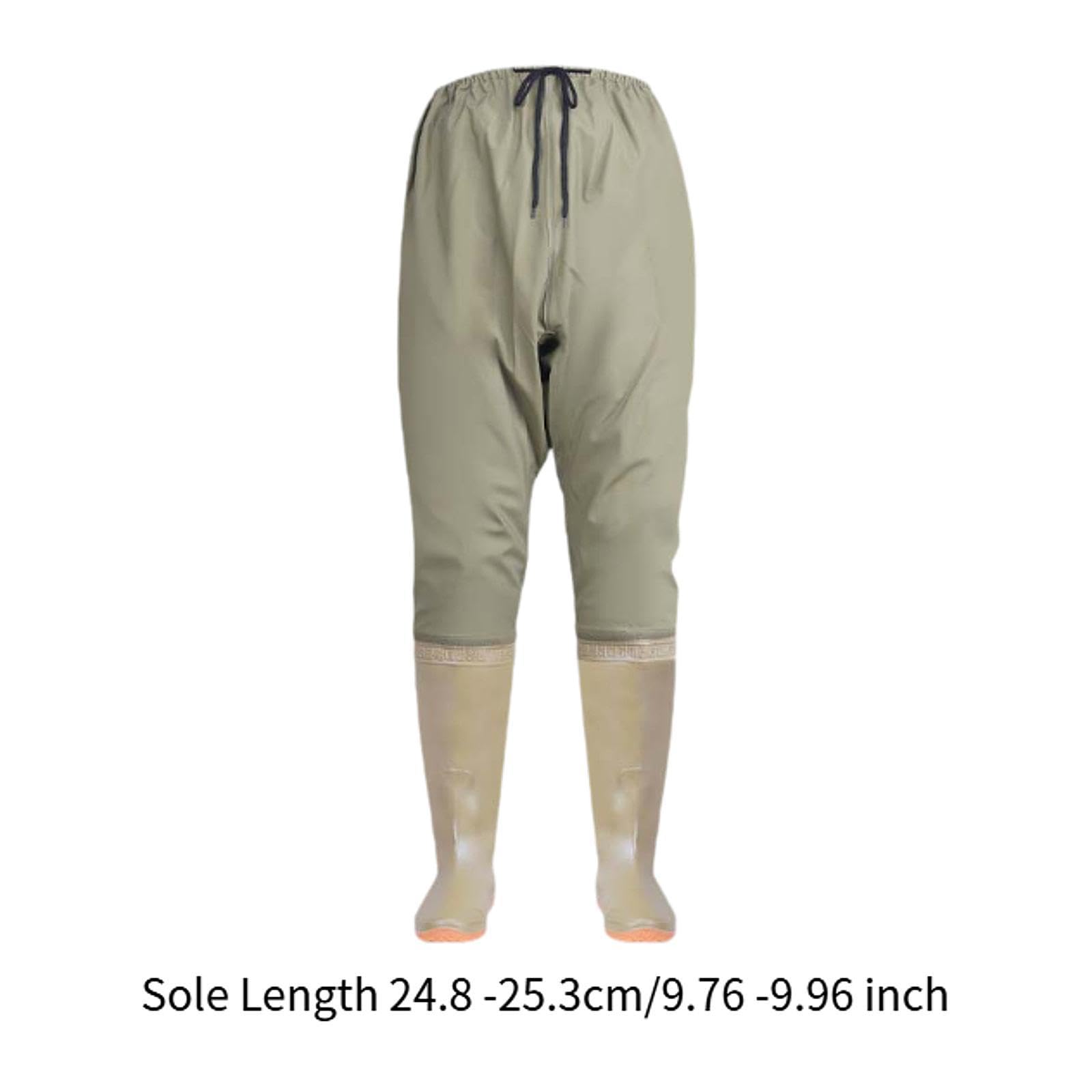 Homyl Pantalones de, Accesorios para Equipos, Vadeadores Ligeros para Pesca con Botas, Pantalones de para Jardinería, Actividades Al Aire Libre