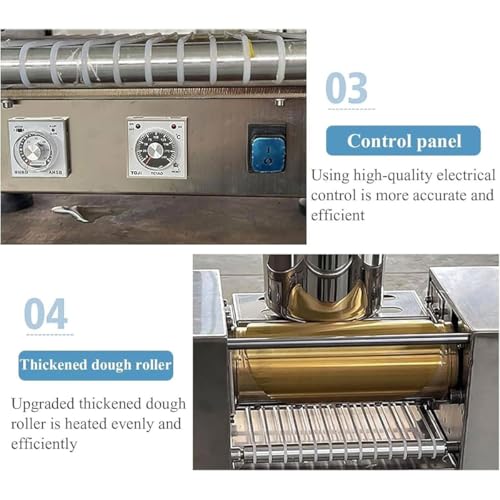 Commercial Crepe Roller Machine Electric
