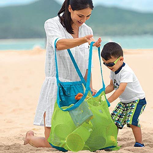 Preisvergleich Produktbild Haushalt Aufbewahrungstasche Tragbare Mesh Kinder Strand Baggerwerkzeuge Spielzeug Schnellaufbewahrungstasche Handtasche