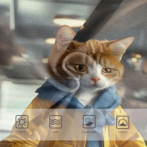 Orange and White Cat Dressed in Jeans Toddler Girls's Underwear 2T 202b88223