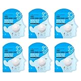 Soo'AE Purity Oxygen Bubble Mask [6 Count] Deep Cleansing and Purifying Bubble Facial Mask