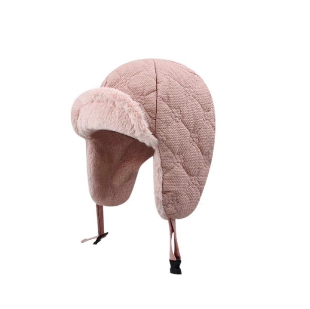 Gorro Invierno Sombrero Sombrero Unisex Invierno Cálido Sombrero De Vuelo Forro con Orejas De Felpa A Prueba De Viento Sombrero Invierno Moda