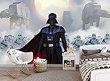 Star Wars Photo Wallpaper Darth Vader Kids Children Bedroom Wall Mural (144x100in - 366x254cm) Paste Included Wall Decoration Paper Poster Teen's Boy's Room Large Size