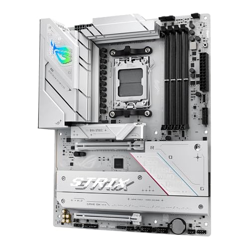 Image of ASUS ROG Strix B850-A Gaming WiFi - AMD ATX Motherboard, 14+2+2 Power Stages, DDR5, Four M.2 Slots, PCIe 5.0, WiFi 7, USB Type-C 20Gbps and Aura Sync RGB