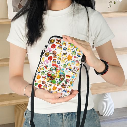 KEYCHIN Animal Villager Crossbody Bag Animal Video Game Gifts New Horizons Shoulder Bag New Leaf Bell Bag Merchandise4