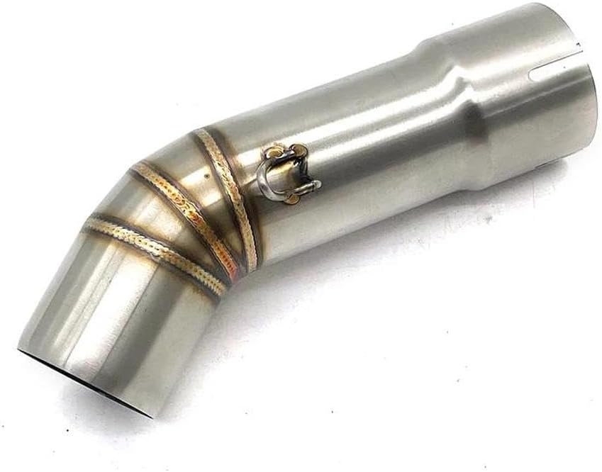 Motorcycle Exhaust Escape Moto System Muffler Slip-On Middle Link Pipe For Yamaha FZ8 FZ8N FZ8S Fazer 2010-2015 Rear End Components