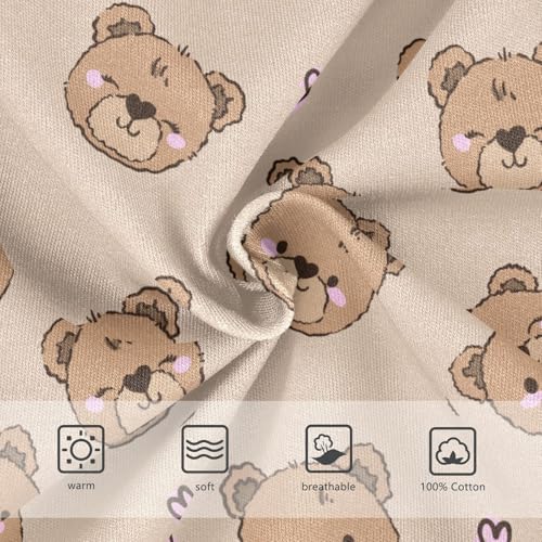 Cotton Little Boys Briefs Soft Bears Toddler Underwear3