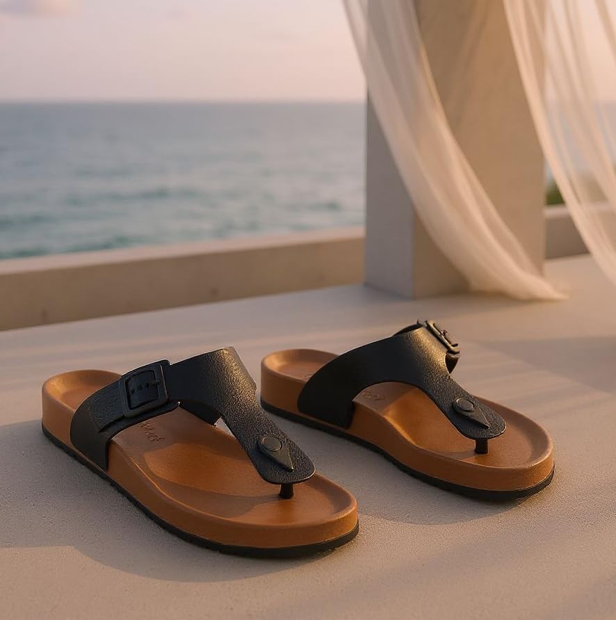 Image of Pampy Angel Slipper and Flipflop for Men, Comfortable & Light Weight| Stylish & Anti-Skid | Casual Waterproof & Everyday Slipper and Flipflop for Men & Boys