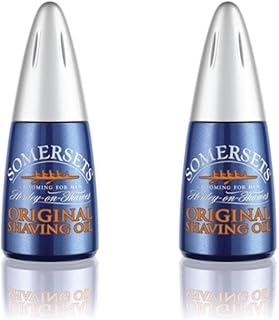 Somersets Original English Shaving Oil 15ml (Pack of 2)