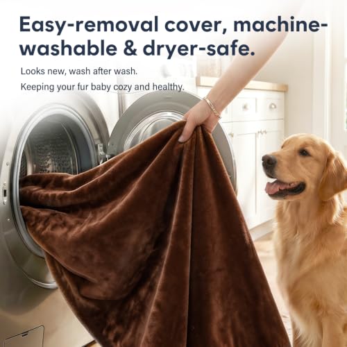 Image of Magic Dog Orthopedic Medium Dog Bed 32 Inch, Super Soft Small Pet Bed