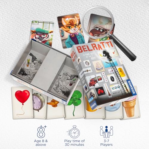 Belratti Juego de Mesa para 3 a 7 jugadores Ages 8+ miniatura 2