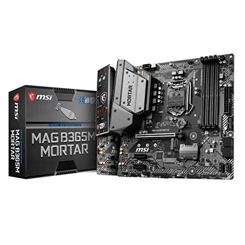 MSI MAG B365M MORTAR Intel Sockel 1151 DDR4 m.2 USB 3.2 Gen 2 HDMI M-ATX Gaming Motherboard