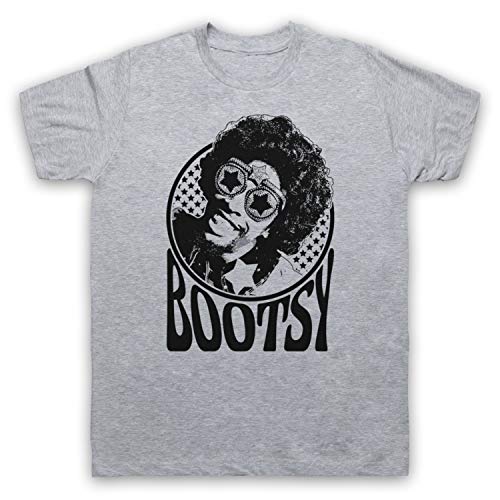 The Guns Of Brixton Bootsy Collins Parliament Funkadelic Tribute T-Shirt des Hommes, Gris, XL